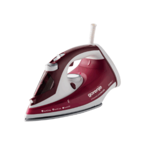 Gorenje | Steam Iron | SIH2200RBC | Steam Iron | 2200 W | Water tank capacity 280 ml | Continuous steam 30 g/min | Red/White - Image 5