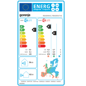 Gorenje | Air Conditioner, Indoor unit | 20003665 REA35IN KC - Image 8