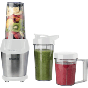 Gorenje Blender | BN1000E | Tabletop | 1000 W | Jar material Tritan | Jar capacity 0.75 L | Ice crushing | White - Image 2