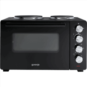 Gorenje | Mini Oven | OM30GBX | 30 L | Number of burners/cooking zones 2 | 1600 W | Black - Image 3