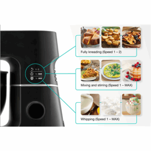 Gorenje | Kitchen Machine | MMC1000SCB | 1000 W | Number of speeds 12 | Bowl capacity 6 L - Image 7