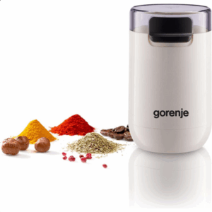 Gorenje | Coffee Grinder | SMK150SW | 150 W | Coffee beans capacity 45 g | Lid safety switch | White - Image 4