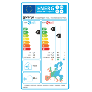 Gorenje | Air Conditioner, Outdoor unit | 20011520 PANDORA26 TE01 - Image 2