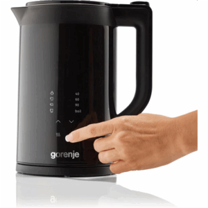 Gorenje Virdulys | K17DWDII | Electric | 2200 W | 1.7 L | Stainless Steel | 360° rotational base | Black - Image 6