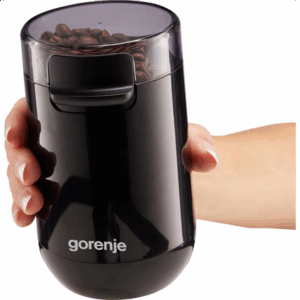 Gorenje | Coffee Grinder | SMK150SB | 150 W | Coffee beans capacity 45 g | Lid safety switch | Black - Image 3