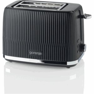 Gorenje Toaster | T850DPB | Number of slots 2 | Housing material Plastic | Black - Image 4