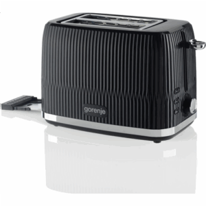 Gorenje Toaster | T850DPB | Number of slots 2 | Housing material Plastic | Black - Image 5