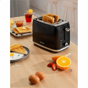 Gorenje Toaster | T850DPB | Number of slots 2 | Housing material Plastic | Black - Image 7