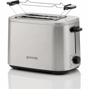 Gorenje Toaster | T800DS | Number of slots 2 | Housing material Stainless steel - Image 4