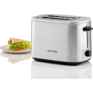 Gorenje Toaster | T800DS | Number of slots 2 | Housing material Stainless steel - Image 6