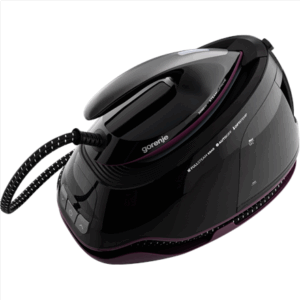 Gorenje Ironing system | SGD3000BKV | 3000 W | 1.5 L | 8 bar | Auto power off | Vertical steam function | Calc-clean function | Black/Purple - Image 4