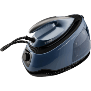 Gorenje Steam Generator Iron | SGD3000BBK | 3000 W | 8 bar | 1.5 L | Auto power off | Vertical steam function | Calc-clean function | Blue/Black - Image 4