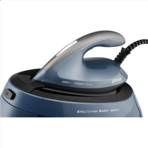 Gorenje Steam Generator Iron | SGD3000BBK | 3000 W | 8 bar | 1.5 L | Auto power off | Vertical steam function | Calc-clean function | Blue/Black - Image 7