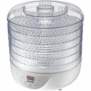 Gorenje | Food Dryer | FDK24DW | Power 380 W | Number of trays 5 | Temperature control | Integrated timer | White - Image 2