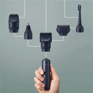 Panasonic Beard, Hair Trimmer | MultiShape ER-CKN1-PAC1 | Cordless | Wet & Dry | Number of length steps 39 | Black - Image 5