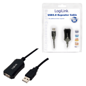 Logilink | USB 2.0 repeater 5m | USB-A to USB-A USB A male | USB A female - Image 6