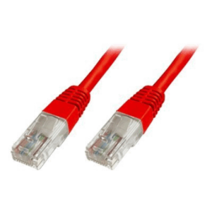 CAT 5e U-UTP | Patch cord | PVC AWG 26/7 | Boots with kink protection, strain relief and latch protection | Red | 0.5 m | Modular RJ45 (8/8) plug - Image 5