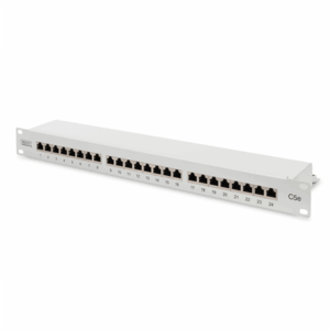 Digitus | Patch Panel | DN-91524S | White | Category: CAT 5e; Ports: 24 x RJ45; Retention strength: 7.7 kg; Insertion force: 30N max | 48.2 x 4.4 x 10.9 cm - Image 6
