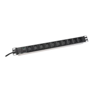Digitus Aluminum outlet strip, IEC C14 plug | DN-95404 | Sockets quantity 10 - Image 2