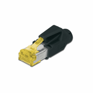 A-MO6A 8/8 HRS | AT 6A modular RJ45 Plug, Hirose TM31 8P8C, shielded, for round cable, incl. hood - Image 2
