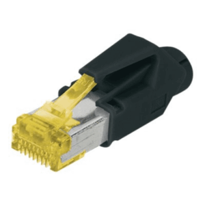 A-MO6A 8/8 HRS | AT 6A modular RJ45 Plug, Hirose TM31 8P8C, shielded, for round cable, incl. hood - Image 3