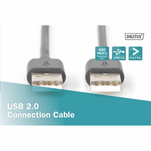 Digitus USB 2.0 connection cable | AK-300101-018-S - Image 4