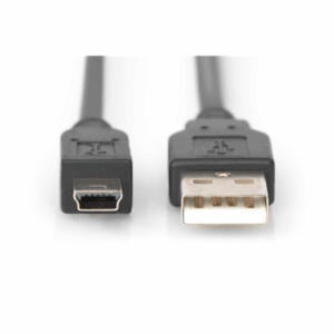 Digitus Connection Cable, 1.8 m | AK-300108-018-S | USB Type A to USB Mini B - Image 4