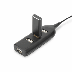 Digitus | USB 2.0 Hub, 4-Port, Bus Powered 4 X USB A/F AT Connected Cable | AB-50001-1 | USB 2.0 Hub - Image 3