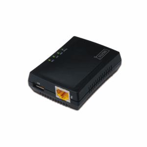Digitus | Multifunction USB Network Server | DN-13020 | Black - Image 2