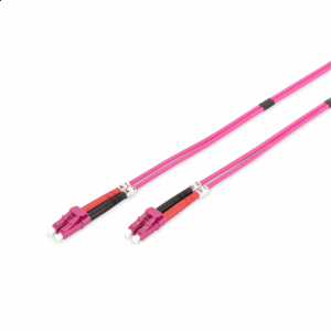 Digitus Fiber Optic Multimode | DK-2533-02-4 | Patch cord | Length 2 m | Erika violet - Image 2