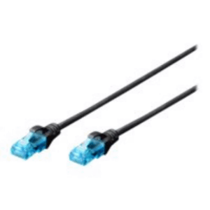 Patch Cord | DK-1512-005/BL | 2x RJ45 (8P8C) connectors. Structure: 4 x 2 AWG 26/7, twisted pair. Boots with kink protection, strain relief and latch protection. - Image 3
