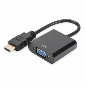 Digitus | HDMI to VGA converter adapter | DA-70461 | Black - Image 2