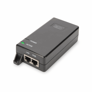Digitus | Gigabit Ethernet PoE+ Injector | DN-95103-2 | 10/100/1000 Mbit/s | Ethernet LAN (RJ-45) ports 1xRJ-45 10/100/1000 Mbps Gigabit, 1xRJ-45 10/100/1000 Mbps PoE Output - Image 2