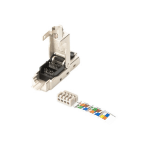 CAT 6A Field Termination Plug, STP with dust cap, Bend relief | DN-93631 - Image 5