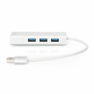 Digitus | 3-port USB Hub and Gigabit LAN adapter | DA-70250-1 | USB Hub - Image 5
