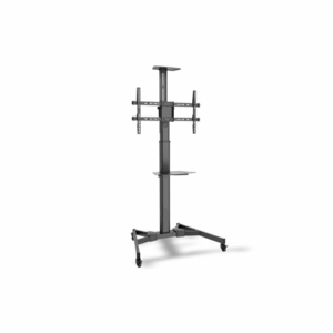 Digitus | Floor stand | TV-Cart for screens up to 70", max. 50kg wheelbase, VESA max. 600x400 | Tilt | 37-70 " | Maximum weight (capacity) 50 kg | Black - Image 2