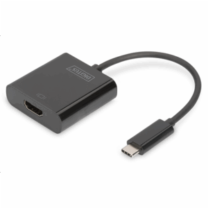 Digitus | USB Type-C to HDMI Adapter | DA-70852 | Black | USB Type-C | 0.15 m - Image 2