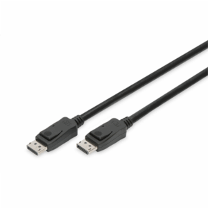 Digitus | DisplayPort Connection Cable | AK-340106-010-S | DisplayPort to DisplayPort DisplayPort Male (Version 1.3/1.4) | DisplayPort Male (Version 1.3/1.4) - Image 2