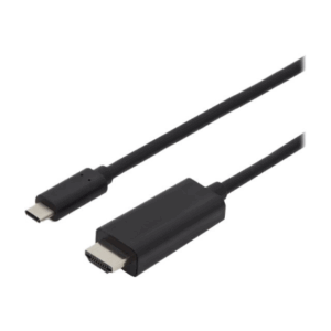 Digitus USB Type-C adapter cable, Type-C to HDMI A M/M, 2.0m, 4K/60Hz, 18GB, bl, gold | Digitus | USB Type-C adapter cable | AK-300330-020-S | USB-C to HDMI USB Type-C - Image 3