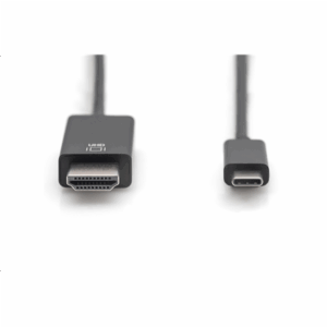 Digitus USB Type-C adapter cable, Type-C to HDMI A M/M, 2.0m, 4K/60Hz, 18GB, bl, gold | Digitus | USB Type-C adapter cable | AK-300330-020-S | USB-C to HDMI USB Type-C - Image 5