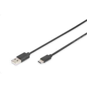 Digitus USB Type-C connection cable, Type USB-A to USB-C | AK-300154-018-S - Image 2
