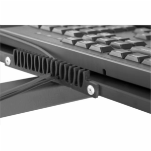 Digitus | Mobile workstation with individual height adjustment | DA-90374 | Monitor Mount, PC Holder | 17-32 " | Black - Image 12