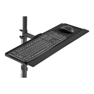 Digitus | Mobile workstation with individual height adjustment | DA-90374 | Monitor Mount, PC Holder | 17-32 " | Black - Image 18