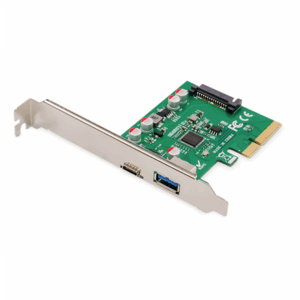 Digitus | PCIe card, USB-C 3.1 Gen 2, 10Gpbs, USB-A 3.1 | DS-30225 - Image 2