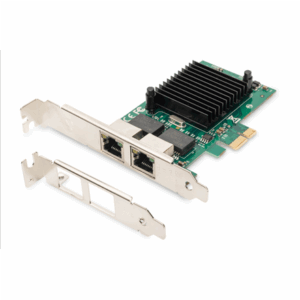 Digitus | Gigabit Ethernet PCI Express Card, 2-port 32-bit, low profile bracket, Intel chipset | DN-10132 - Image 2