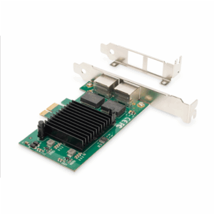 Digitus | Gigabit Ethernet PCI Express Card, 2-port 32-bit, low profile bracket, Intel chipset | DN-10132 - Image 3