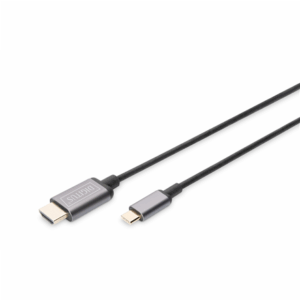 Digitus | USB Type-C to HDMI Adapter | DA-70821 | Black | USB Type-C | 1.8 m - Image 2