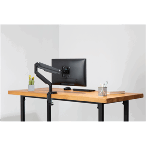 Digitus Desk Mount | DA-90394 | Adjustable Height, Rotate, Swivel | 15-32 " | Maximum weight (capacity) 9 kg | Black - Image 3