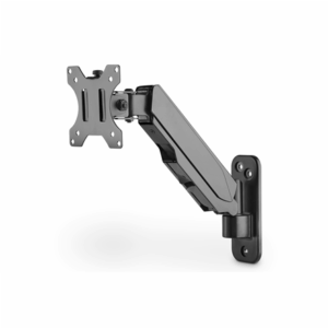 Digitus Wall mount | DA-90396 | Adjustable Height, Rotate, Tilt | 17-32 " | Maximum weight (capacity) 8 kg | Black - Image 2