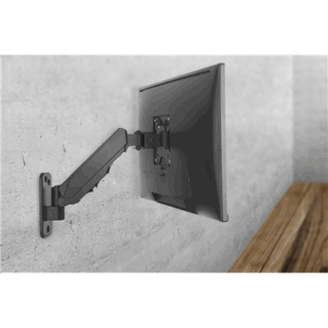 Digitus Wall mount | DA-90396 | Adjustable Height, Rotate, Tilt | 17-32 " | Maximum weight (capacity) 8 kg | Black - Image 7